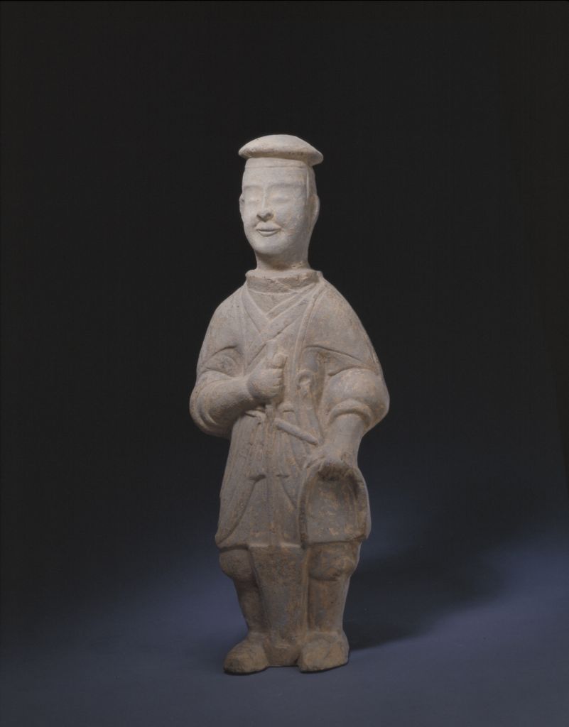 图片[1]-Pottery figurines with forks-China Archive